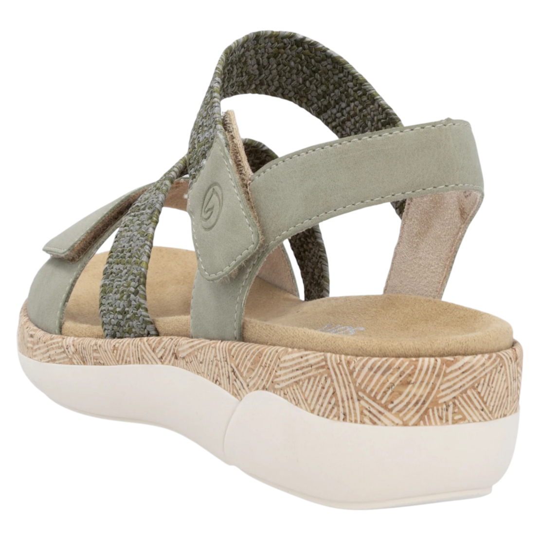 סנדל נשים נוח עם רצועות מתכווננות Remonte R6861-52 | מבית ריקר