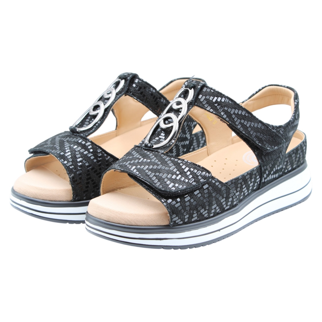 G Comfort S-664 סנדל נוחות אנטומי לנשים - עור רך ורצועות סקוטש