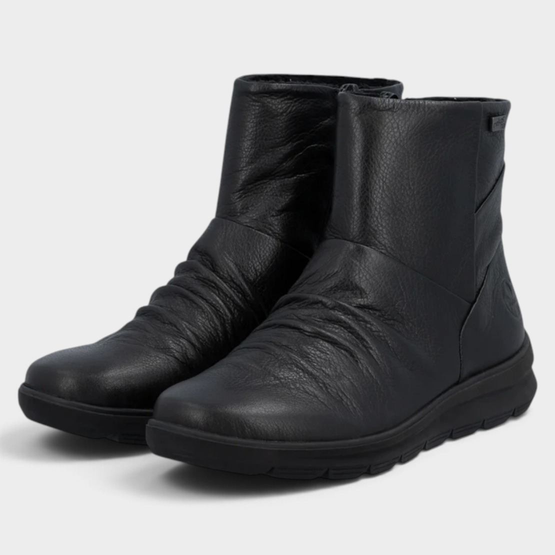 מגפוני נוחות לנשים Rieker Z0066-33 מעור - רוחב G