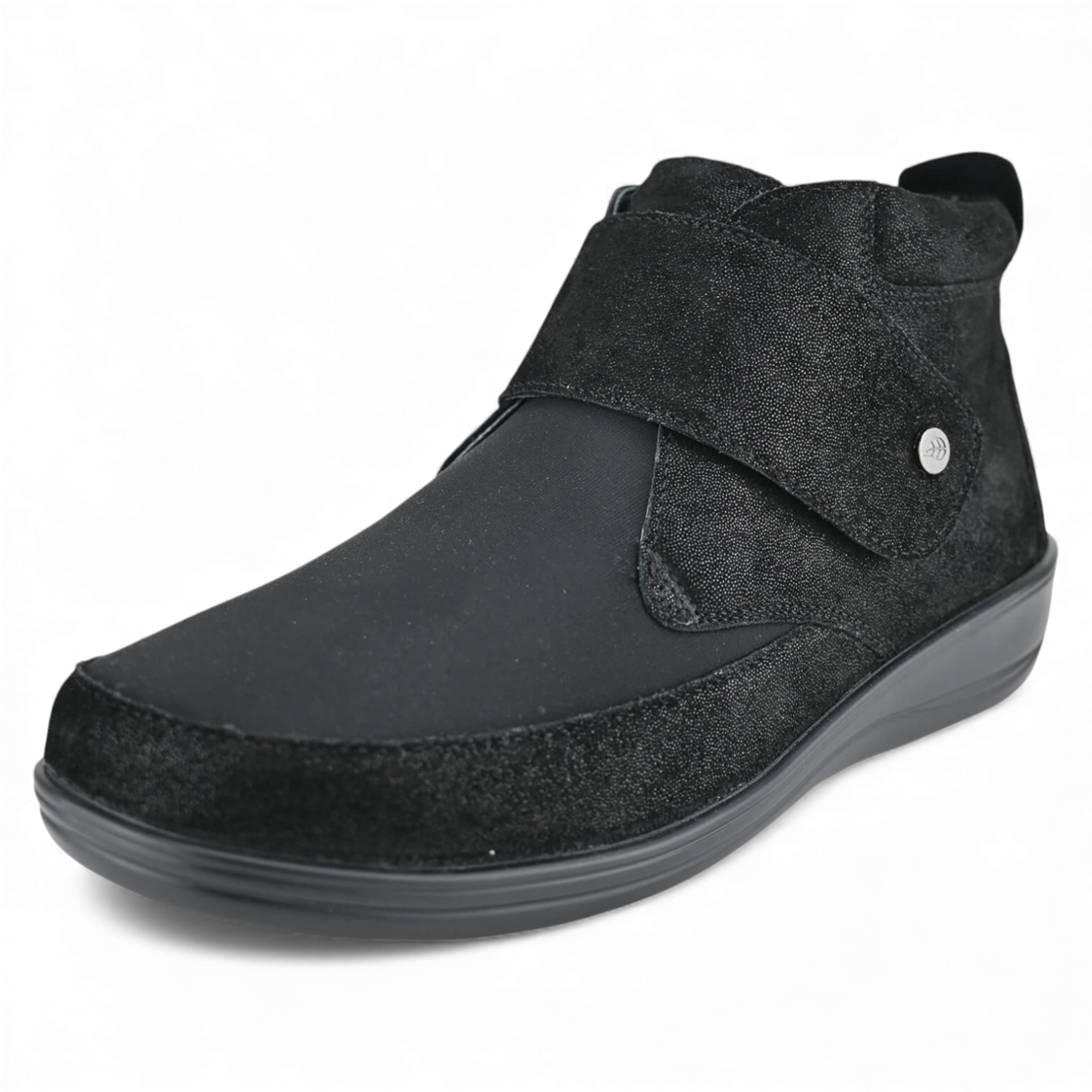 DR.F.FLEX נעל 3/4 נעלי סקוטש Firenze שחור מבריק 6800