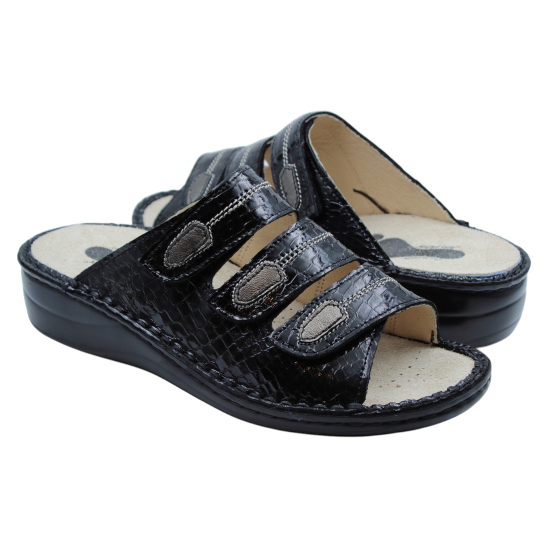 SoftFlex 8409 | כפכף נוחות אורטופדי עם 3 רצועות מתכווננות