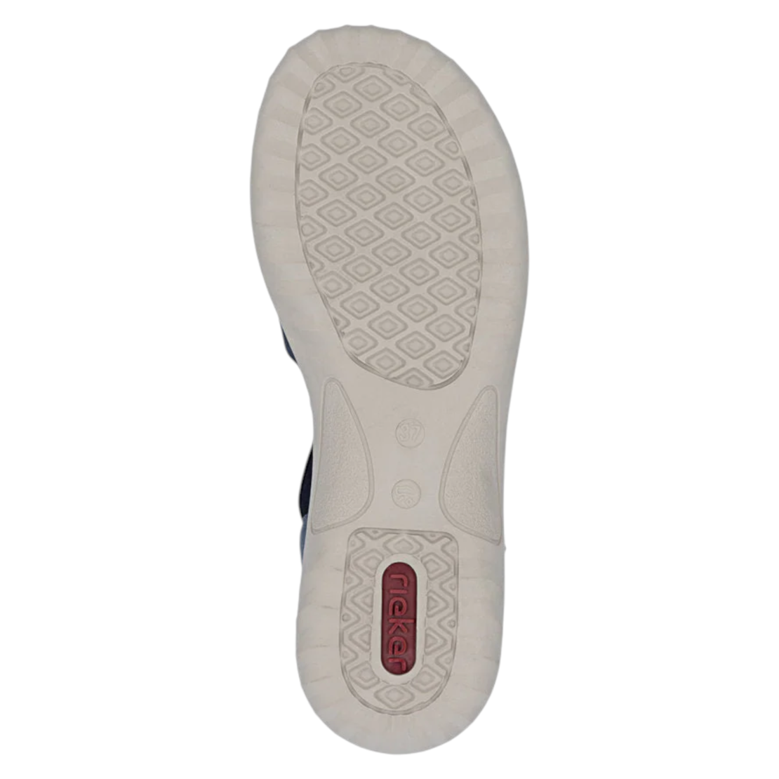 RIEKER 60452-12 – סנדל נשים כחול קליל עם נוחות שמרגישים כל היום