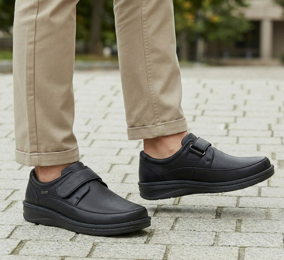 G Comfort P-3708S - נעל גברים נוחה עם סגירת סקוץ׳