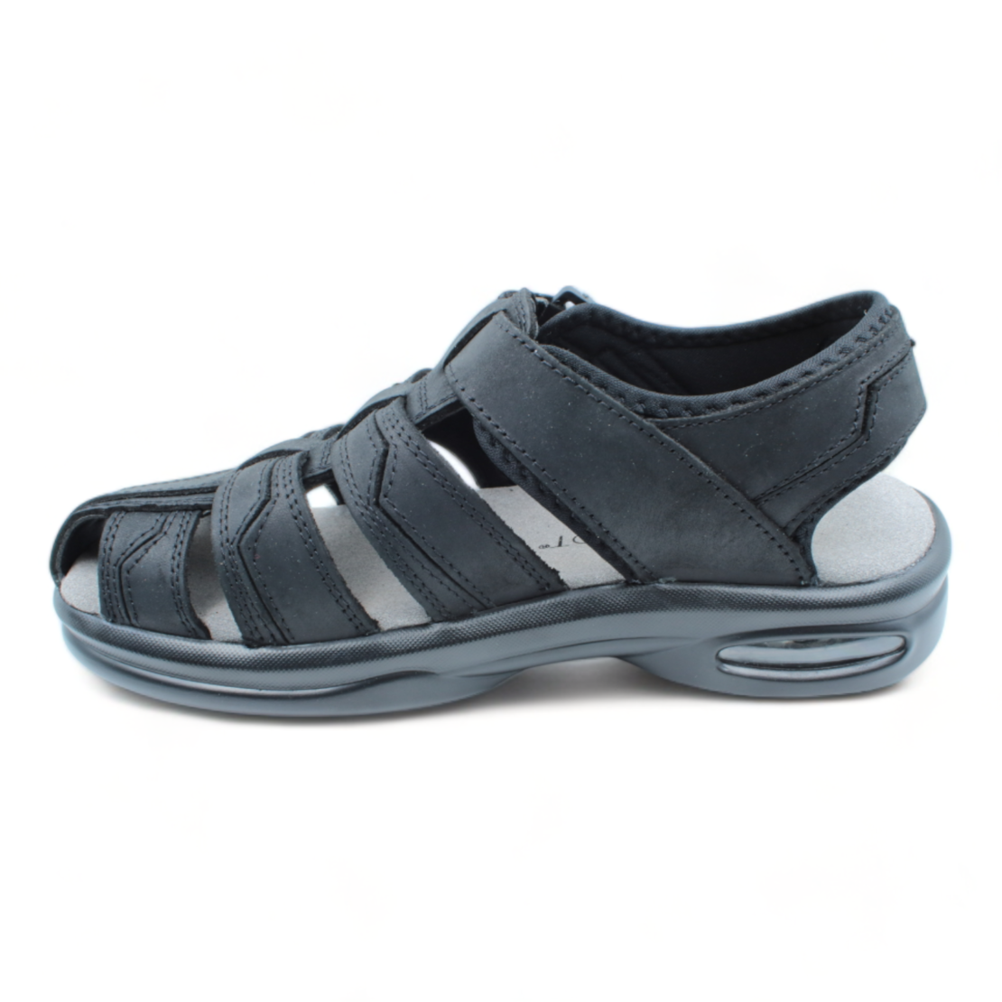 Fly Foot סנדל עור קלוע רפידה עור 816026