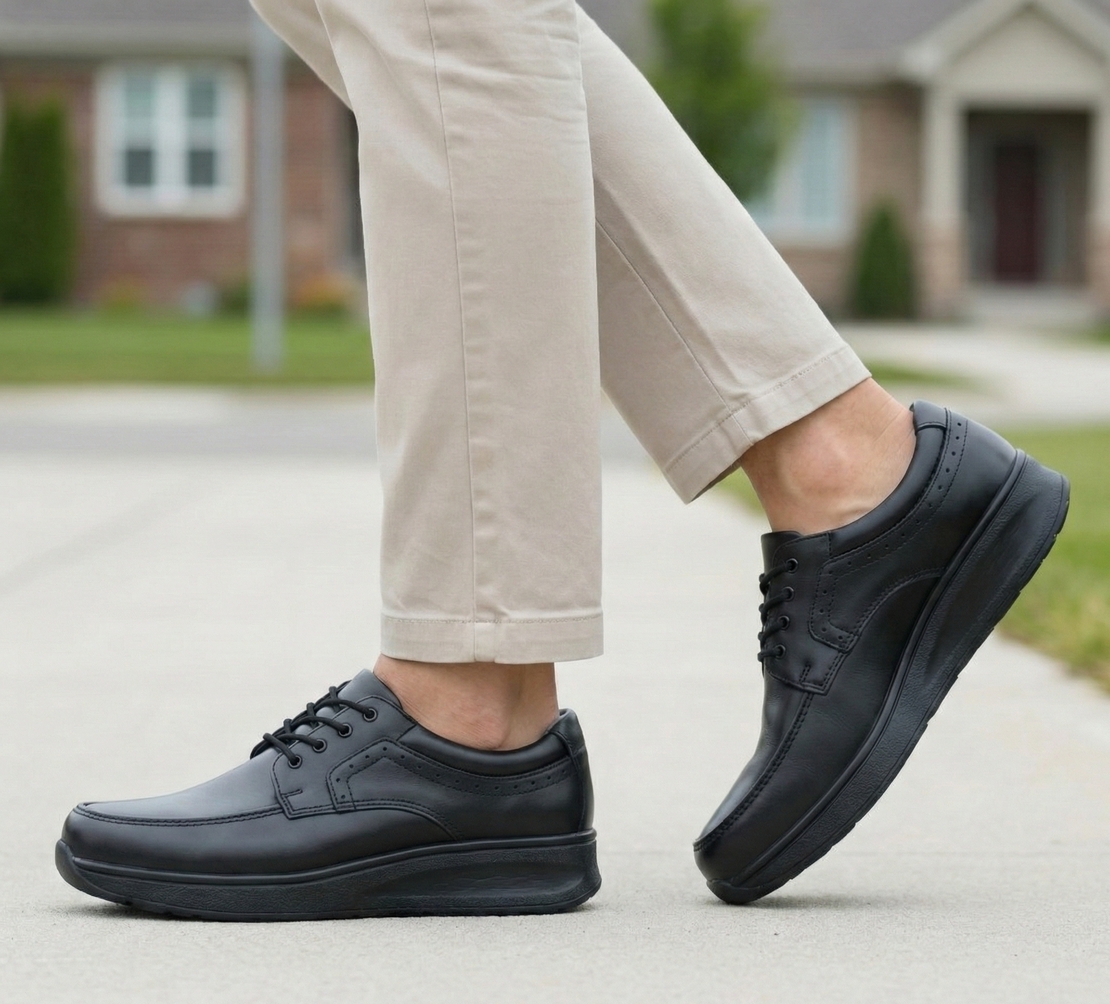 WilWoc נעל דגם מאסטר שחור גבר 1001