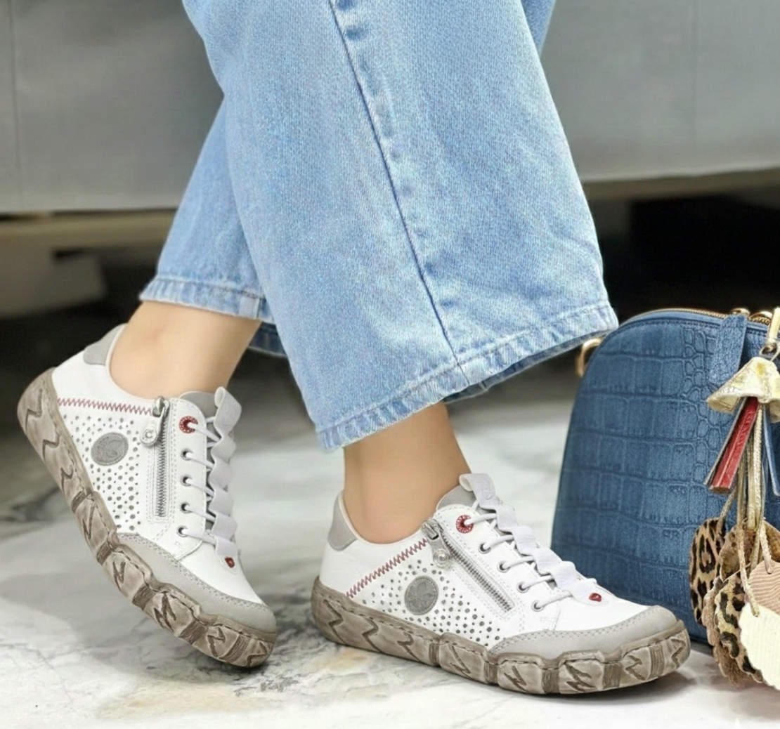 סניקרס נוחות Rieker לנשים דגם L0335-80