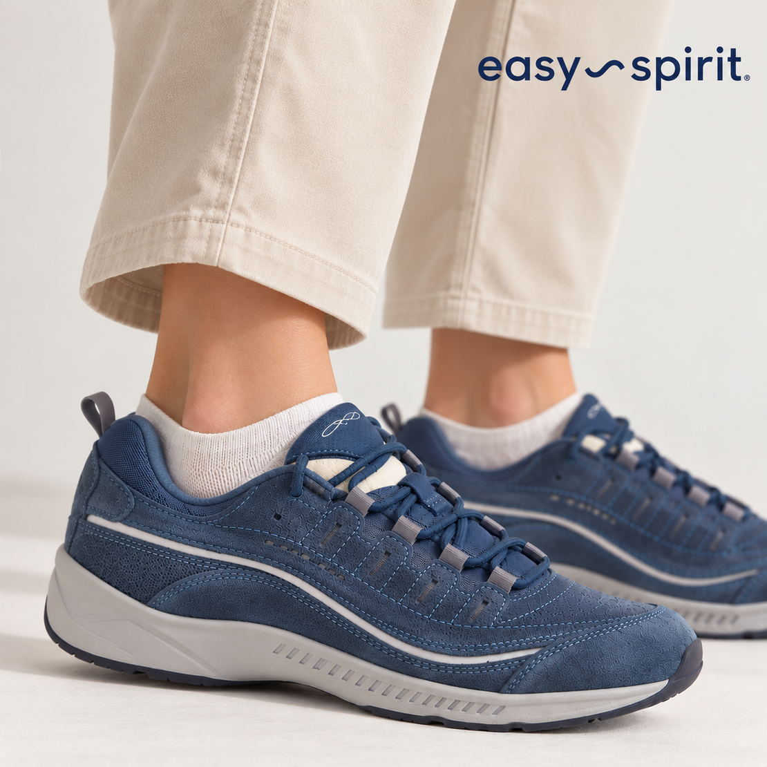 Easy Spirit דגם Romy ספורט אורטופדי כחול 1200