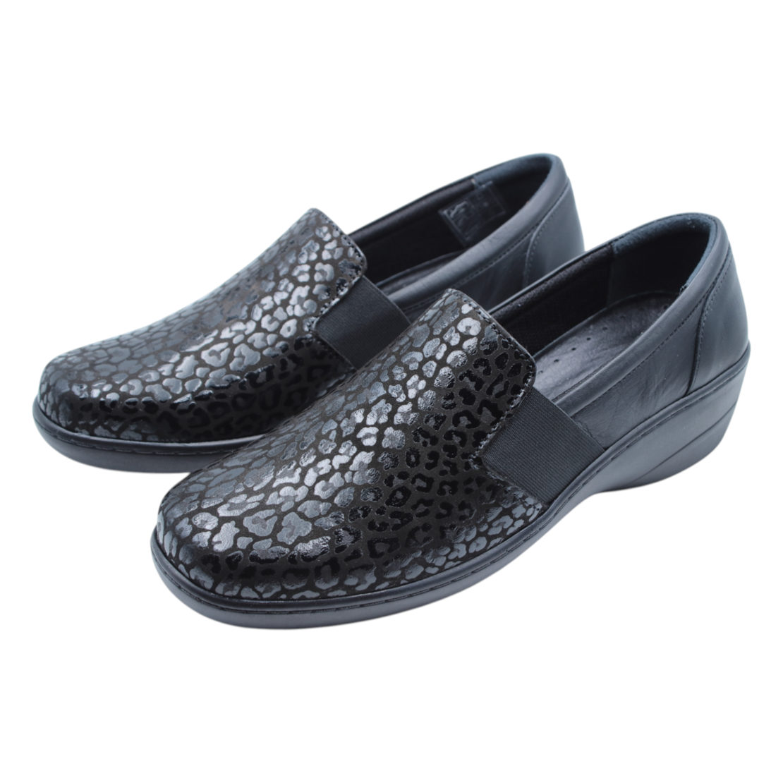 נעלי נוחות לנשים Fly Foot 621400 מעור – מדרס אנטומי נשלף