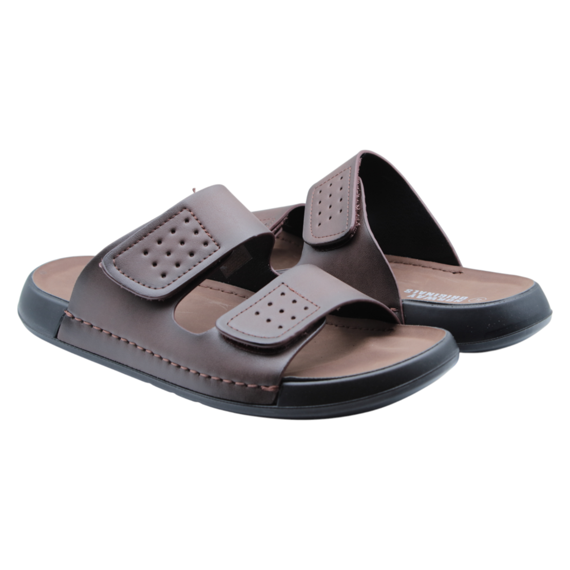 פוליפלקס כפכף גבר אורטופדי רפידה תומכת 45740 - חום