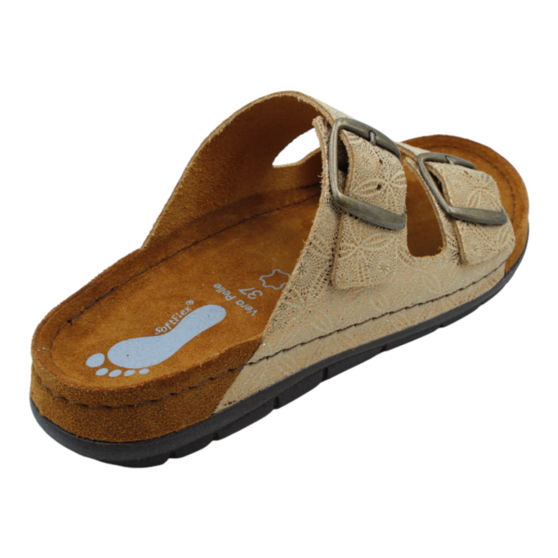 SOFTFLEX כפכף נוחות 2 פסים אנטומי 8789 פודרה