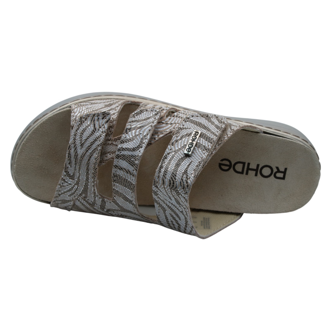 ROHDE כפכף נוחות 3 סקוטשים מדרס נשלף  5221 12 Ivoor