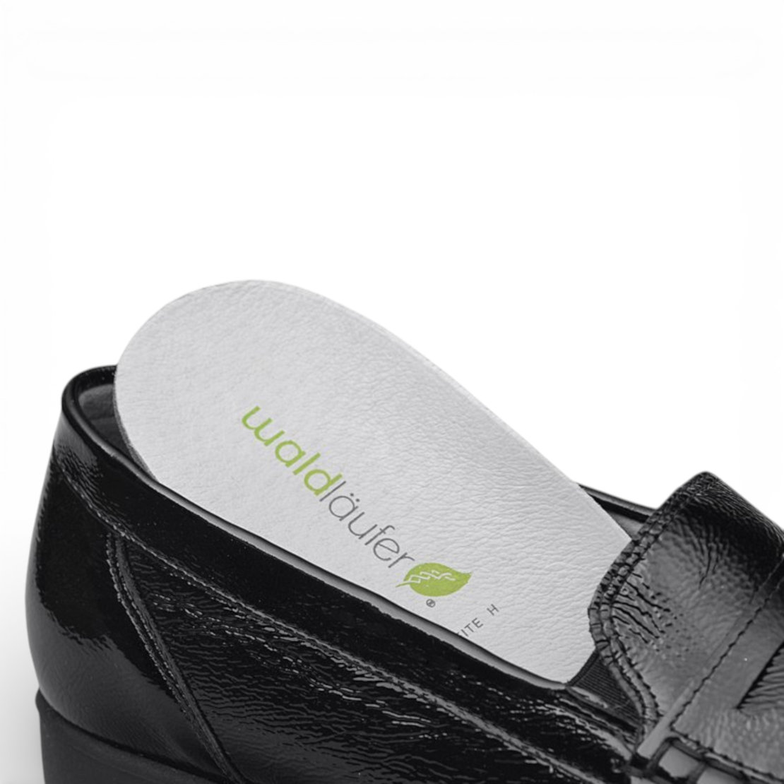 Waldlaufer מוקסין עור לק אורטופדי 549002