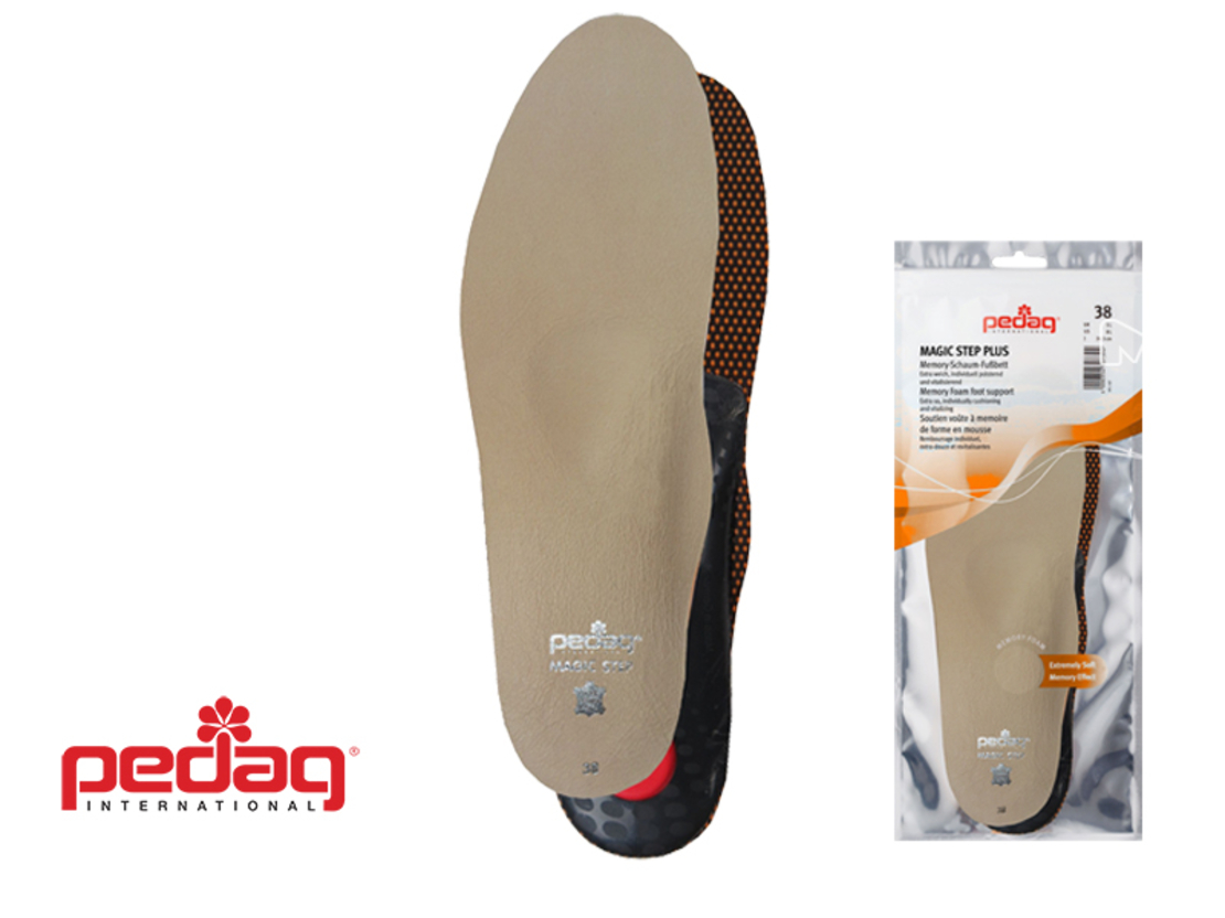מדרסים לנעליים מעור PEDAG MAGIC STEP PLUS