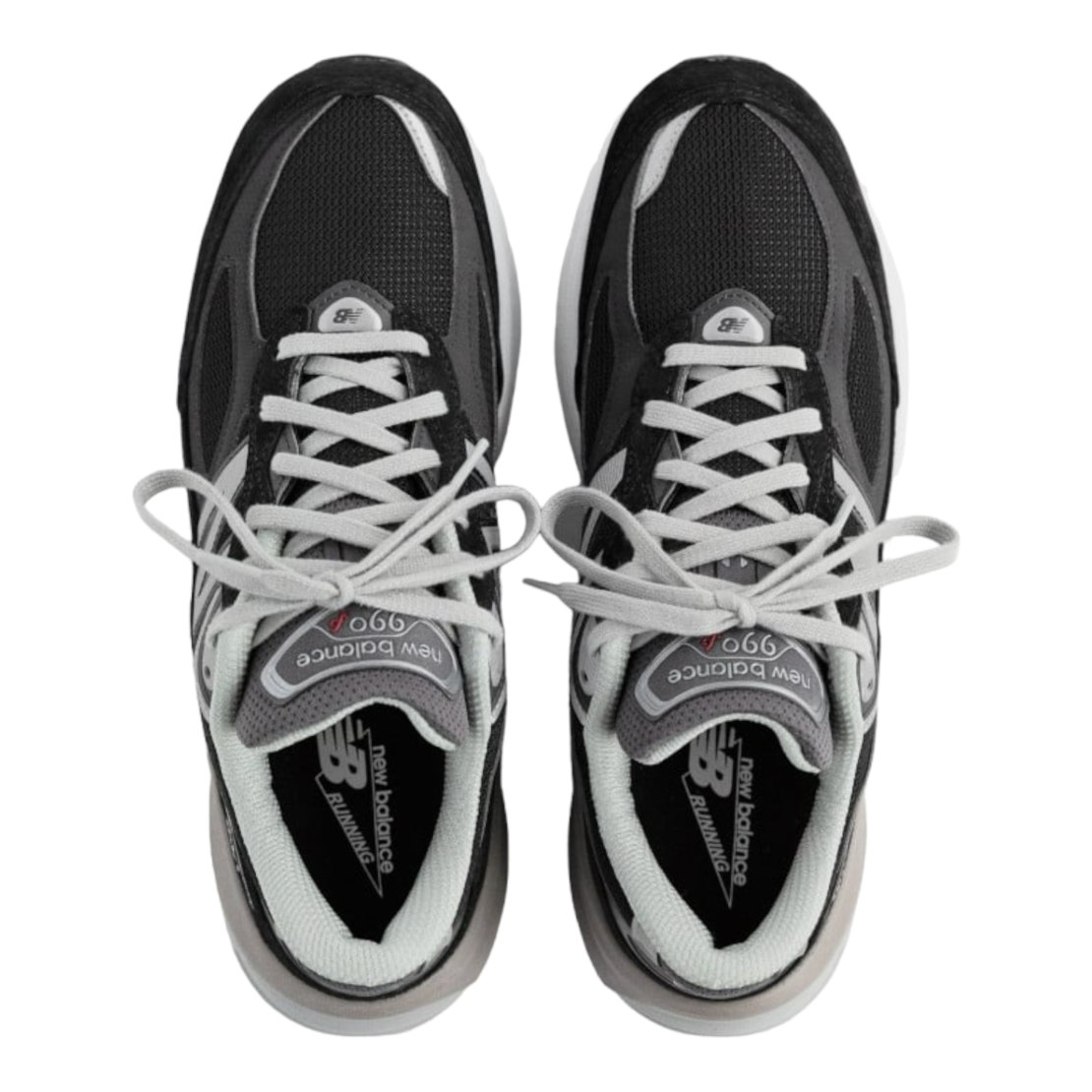 NEW BALANCE נעלי הליכה רחבות 990 V6 שחור