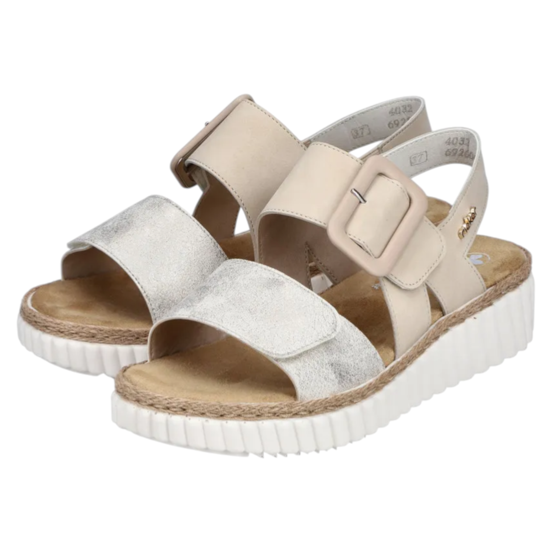 סנדלי נשים Rieker דגם 69260-60 – אלגנטיות קלה עם נוחות לכל היום