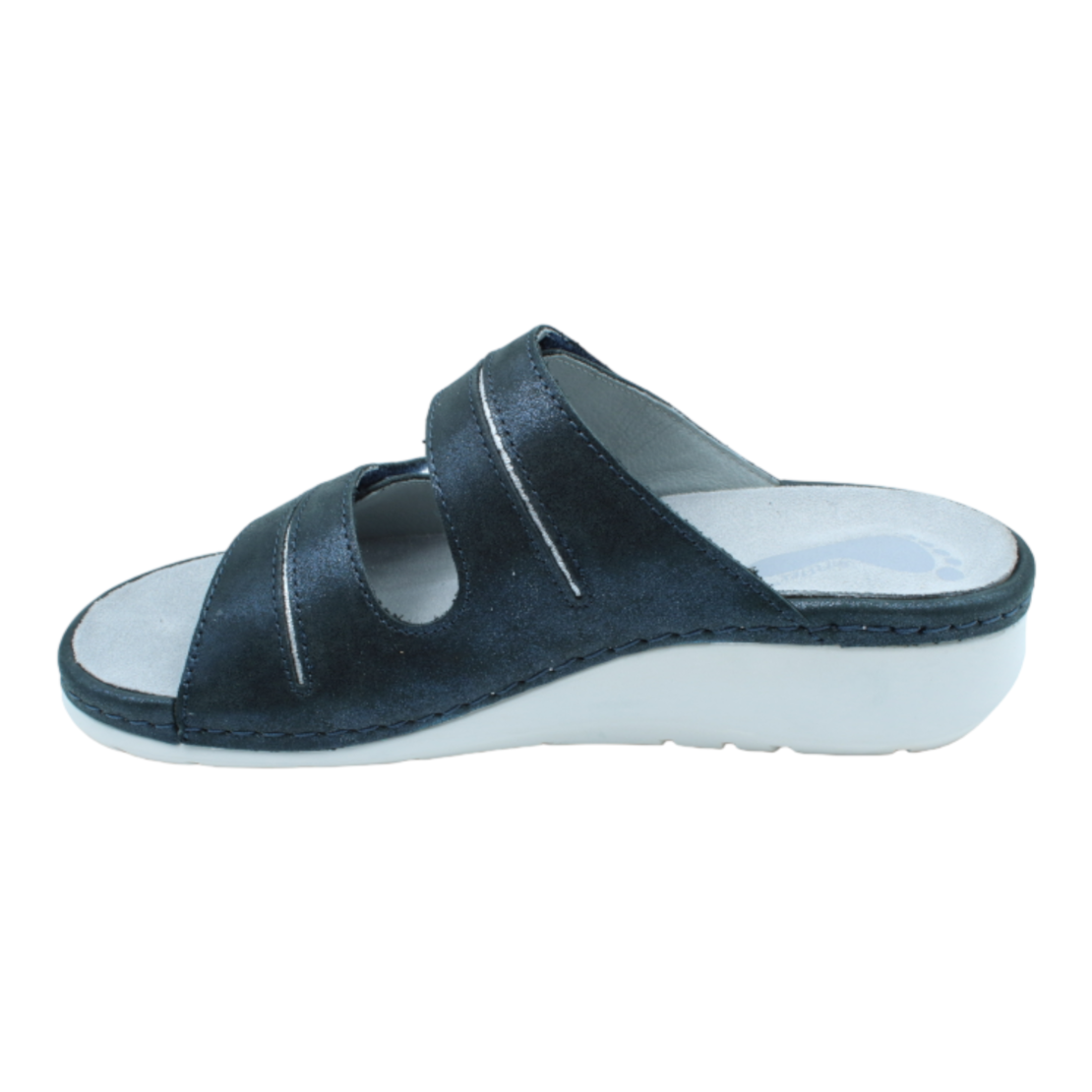 SOFTFLEX כפכף נוחות 2 סקוטשיםרפידה נשלפת כחול כהה 859698