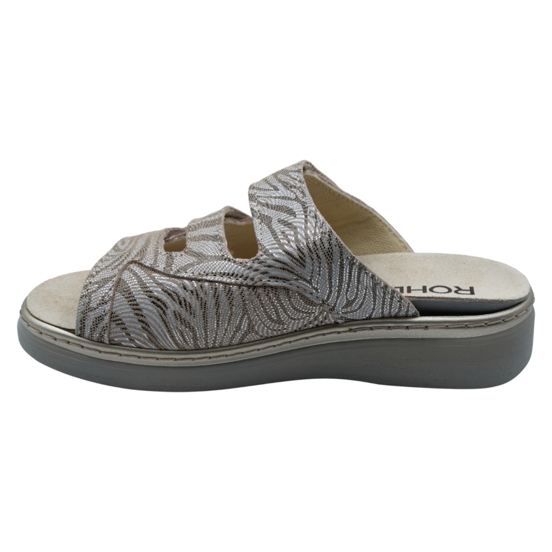 ROHDE כפכף נוחות 3 סקוטשים מדרס נשלף  5221 12 Ivoor