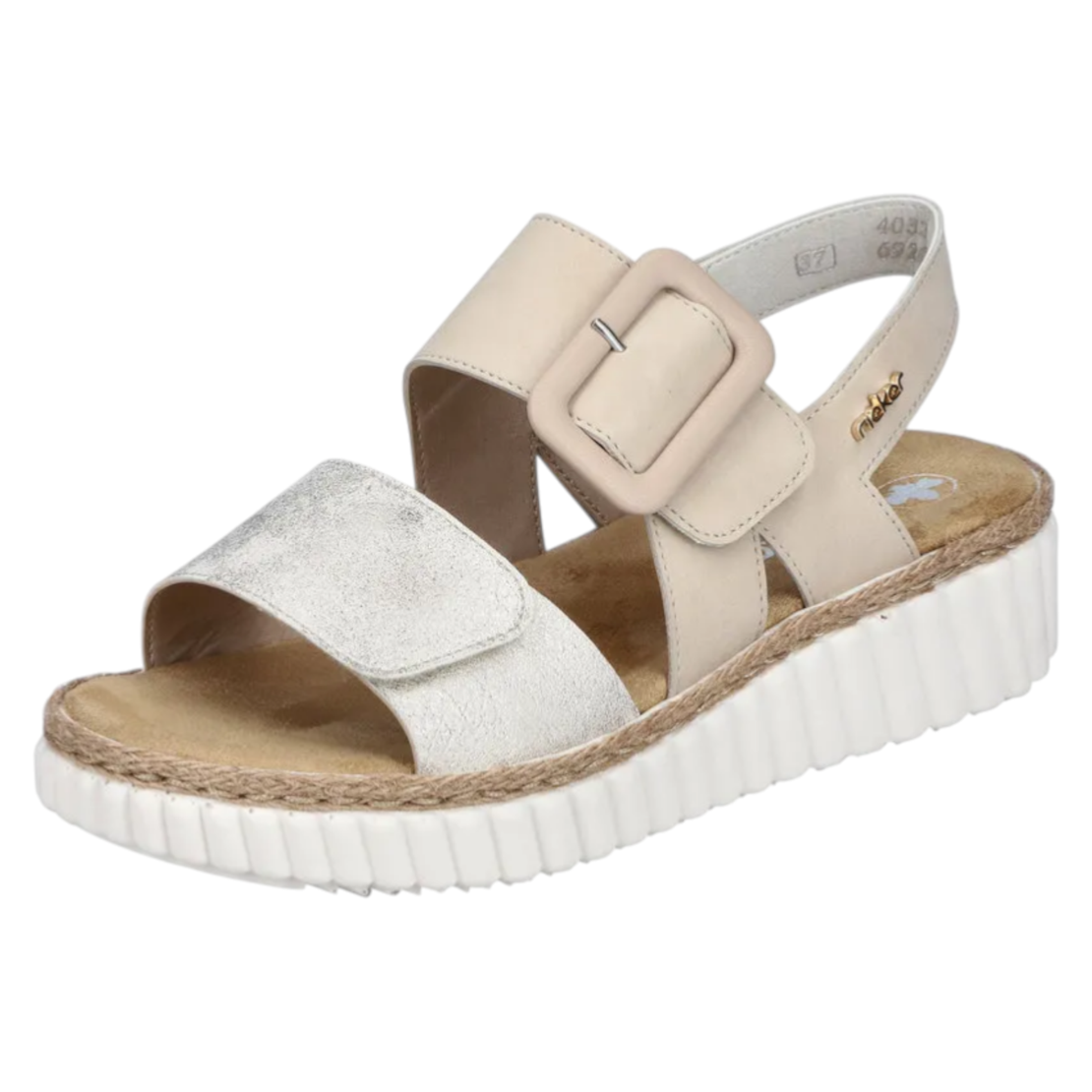 סנדלי נשים Rieker דגם 69260-60 – אלגנטיות קלה עם נוחות לכל היום