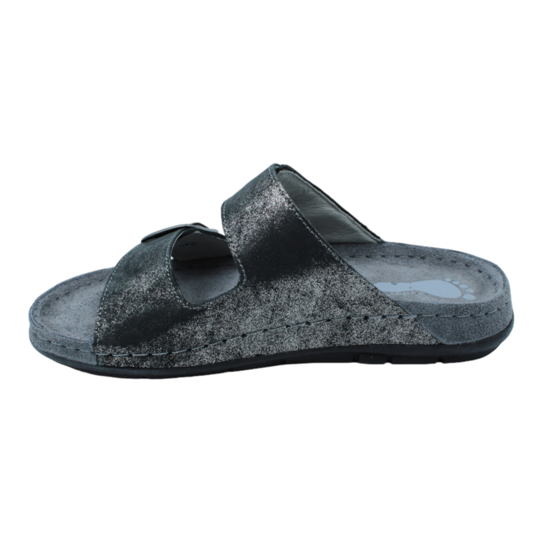 SOFTFLEX כפכף נוחות 2 פסים אנטומי 8888 מודפס