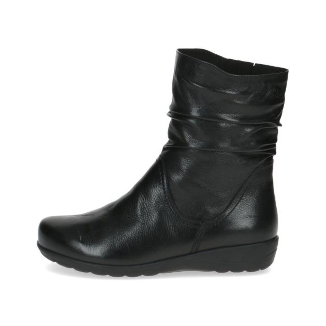 CAPRICE מגף עור נוחות בשילוב רוכסן 926406