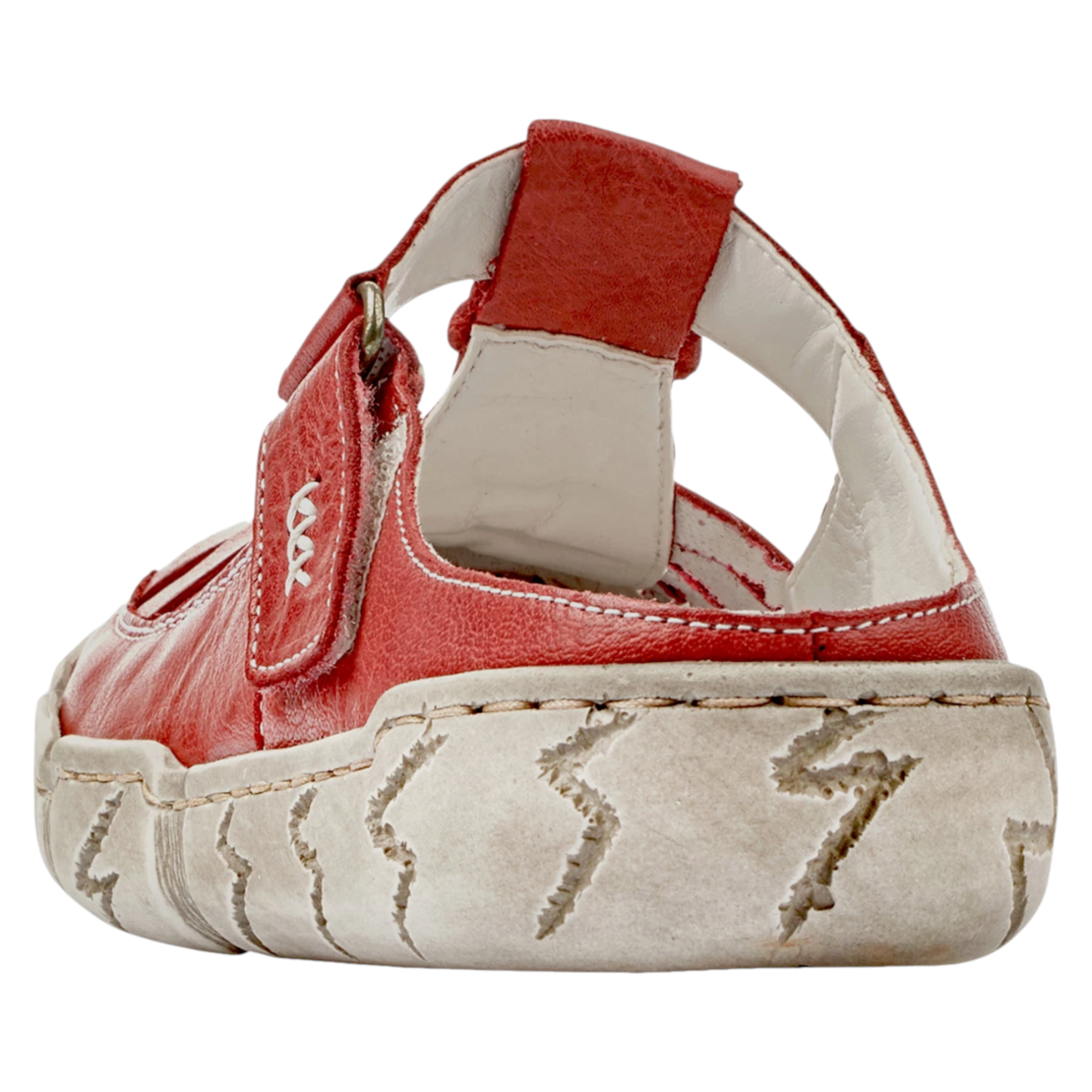 כפכף נוחות לנשים אנטומי Rieker דגם L0396-33 עד מידה 42 אדום