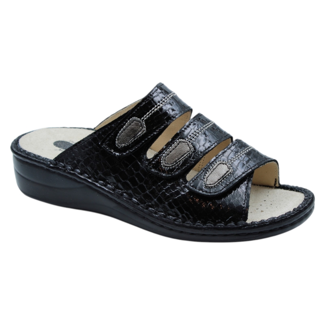 SoftFlex 8409 | כפכף נוחות אורטופדי עם 3 רצועות מתכווננות