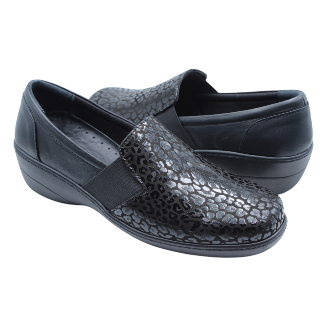 נעלי נוחות לנשים Fly Foot 621400 מעור – מדרס אנטומי נשלף