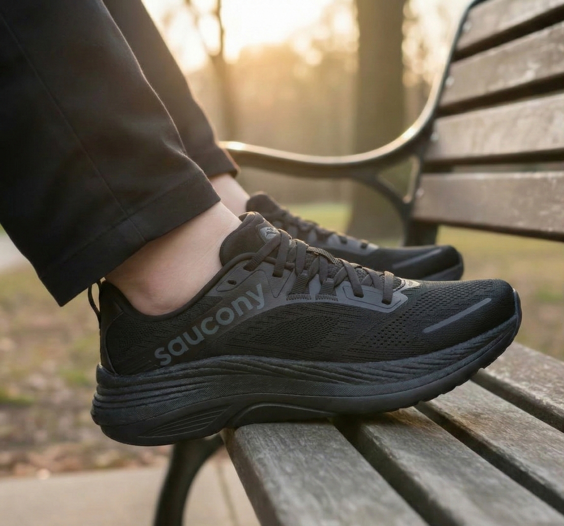 Saucony ספורט גבר GUIDE METRO LE XWIDE בד