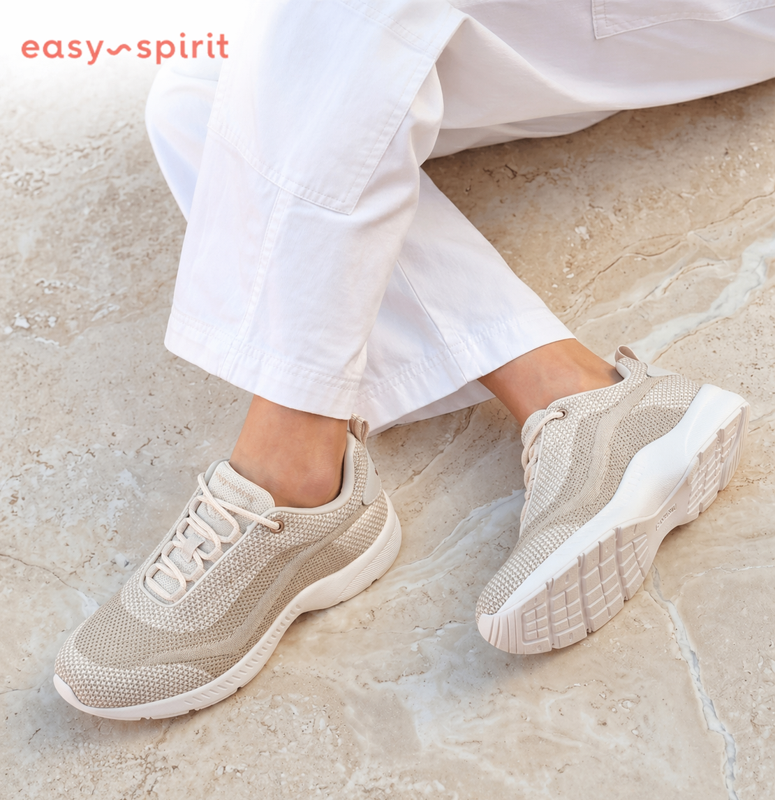Easy Spirit נעל ספורט בד Romy 202020 לנשים
