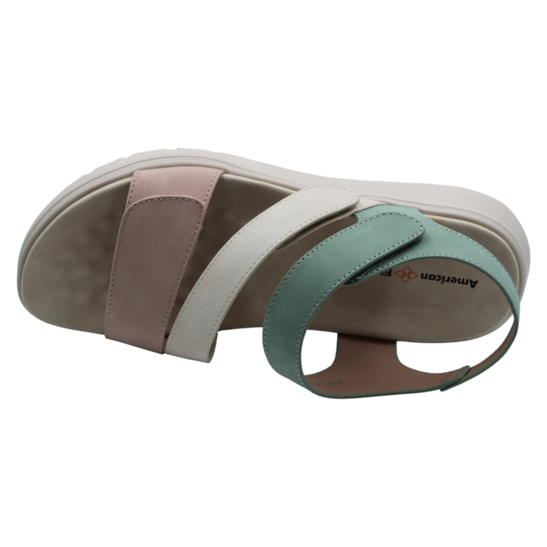 Americn Flex סנדל נוחות אנטומי לנשים 53423 סיגלית אופוויט