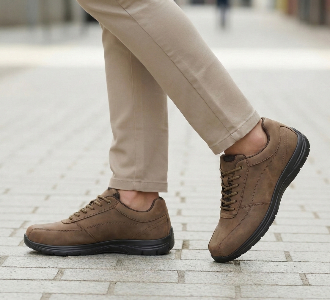 Franco Bane נעלי נוחות 880811 חום מדרס נשלף