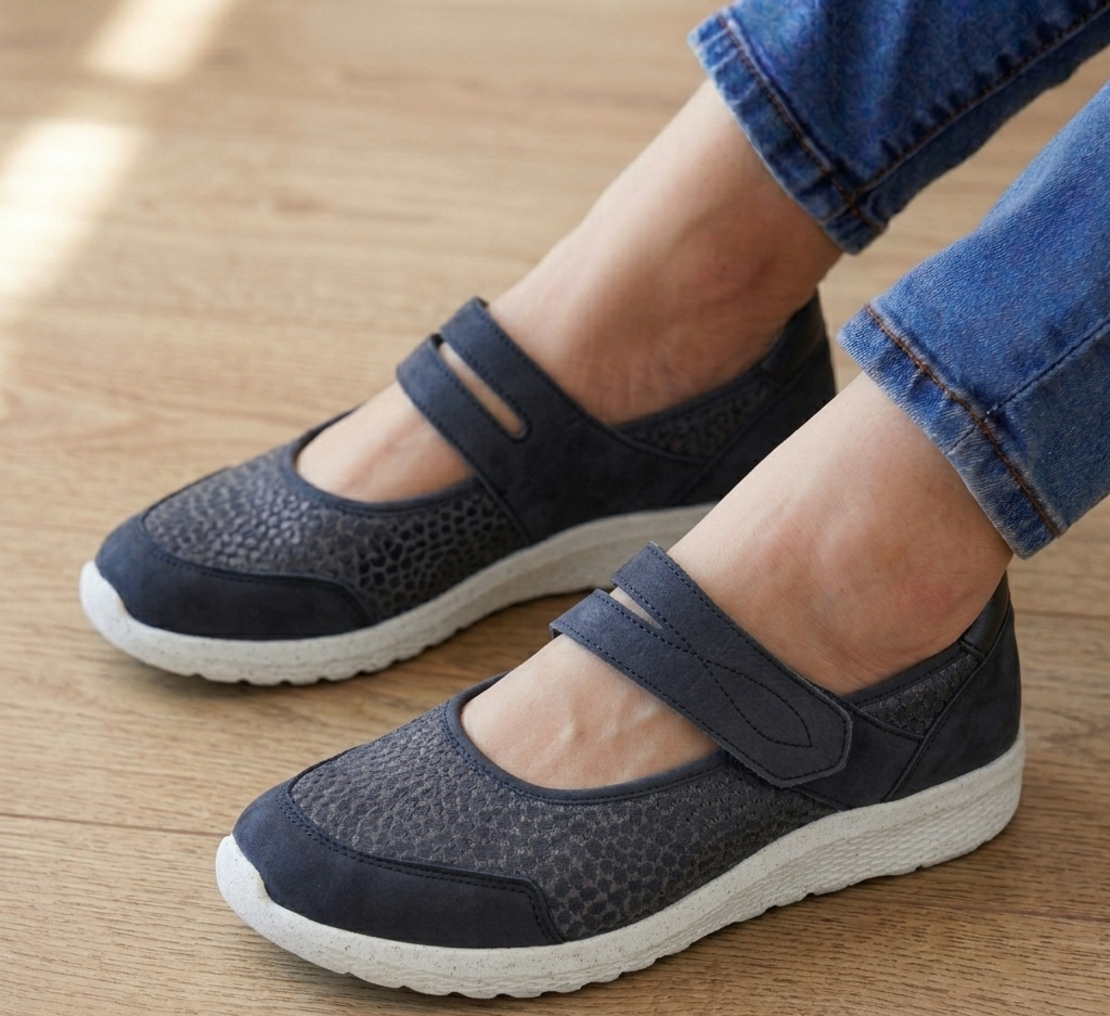 Waldlaufer נעל בובה סקוטש לרגל רחבה 634K31 עד מידה 43