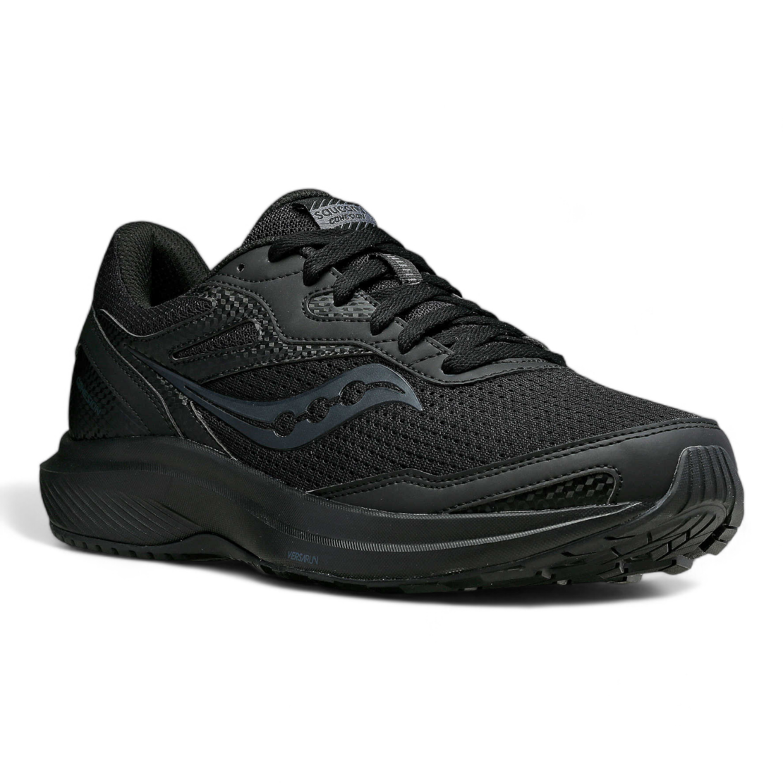 Saucony ספורט אורטופדי לגבר COHESION 17 עד מידה 49 רחב שחור