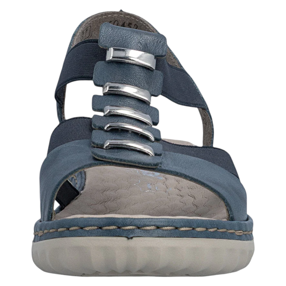 RIEKER 60452-12 – סנדל נשים כחול קליל עם נוחות שמרגישים כל היום
