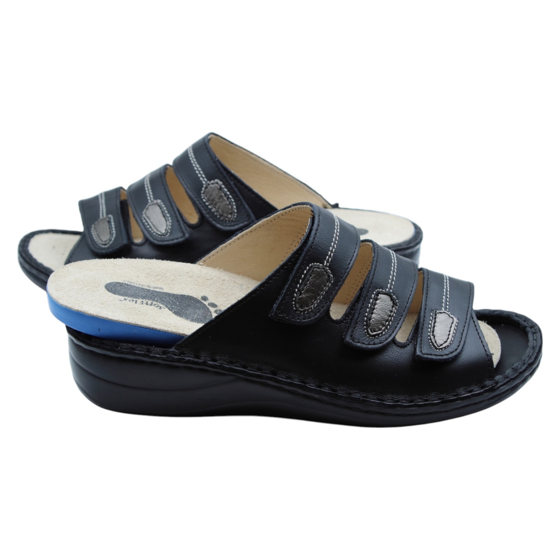 SoftFlex 8409 | כפכף נוחות אורטופדי עם 3 רצועות מתכווננות