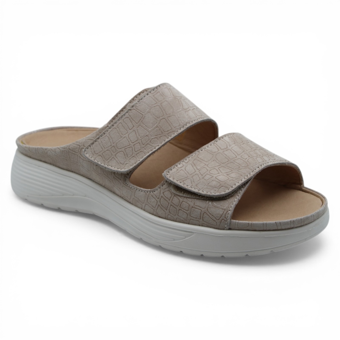 כפכף נוחות נשלף אורטופדי לנשים מעור נובוק - G-Comfort S-8622