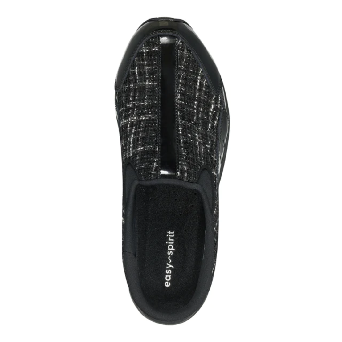 Easy Spirit כפכף נוחות TRAVELPORT148 שחור ריקמה
