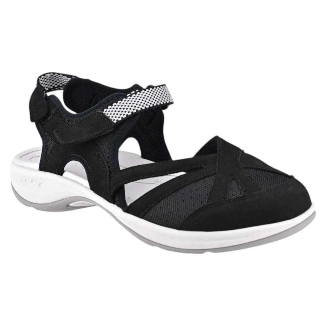 Easy Spirit בובה ספורט קלה להליכה יומיומית 96810 שחור