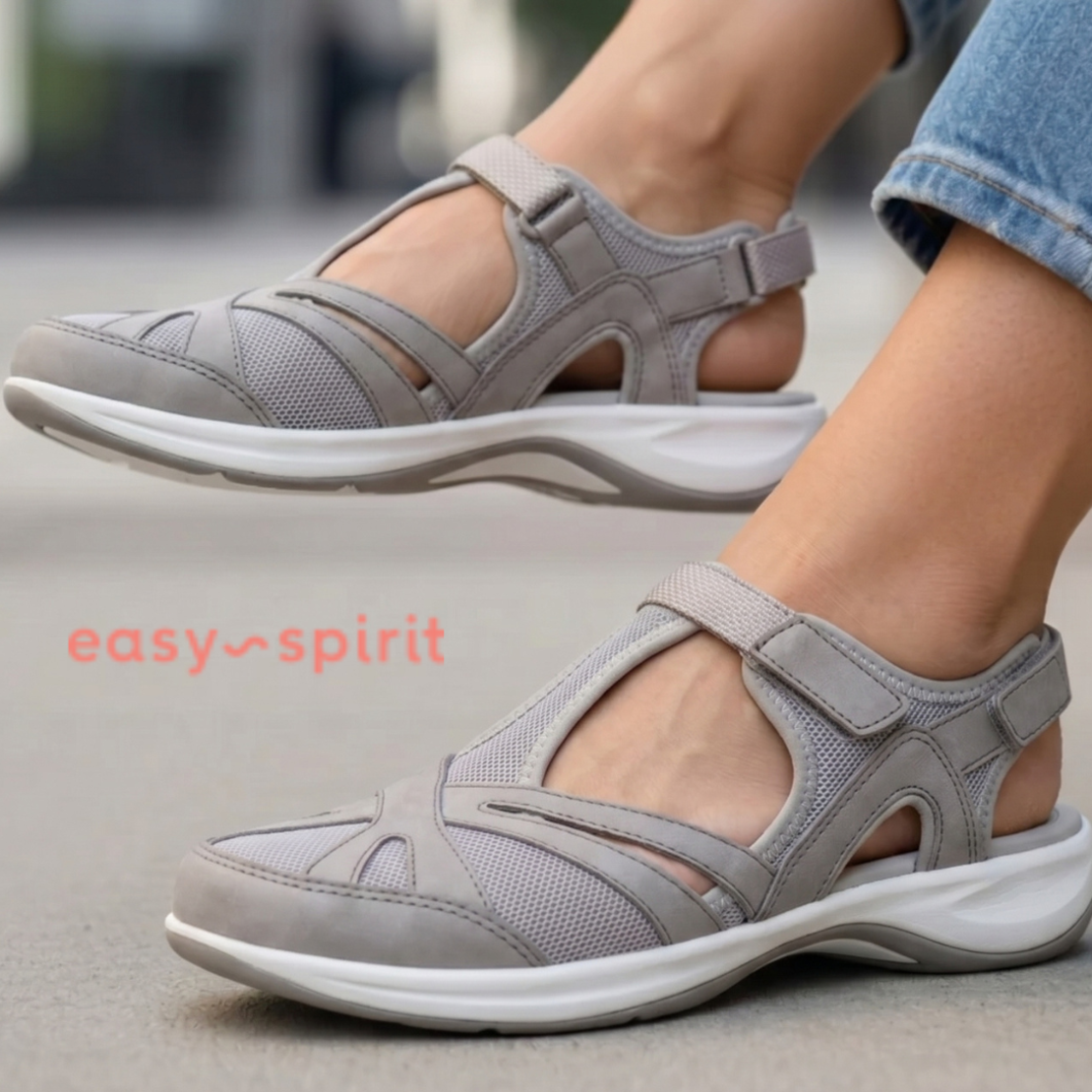 Easy Spirit בובה ספורט קלה להליכה יומיומית 96810 טאופ