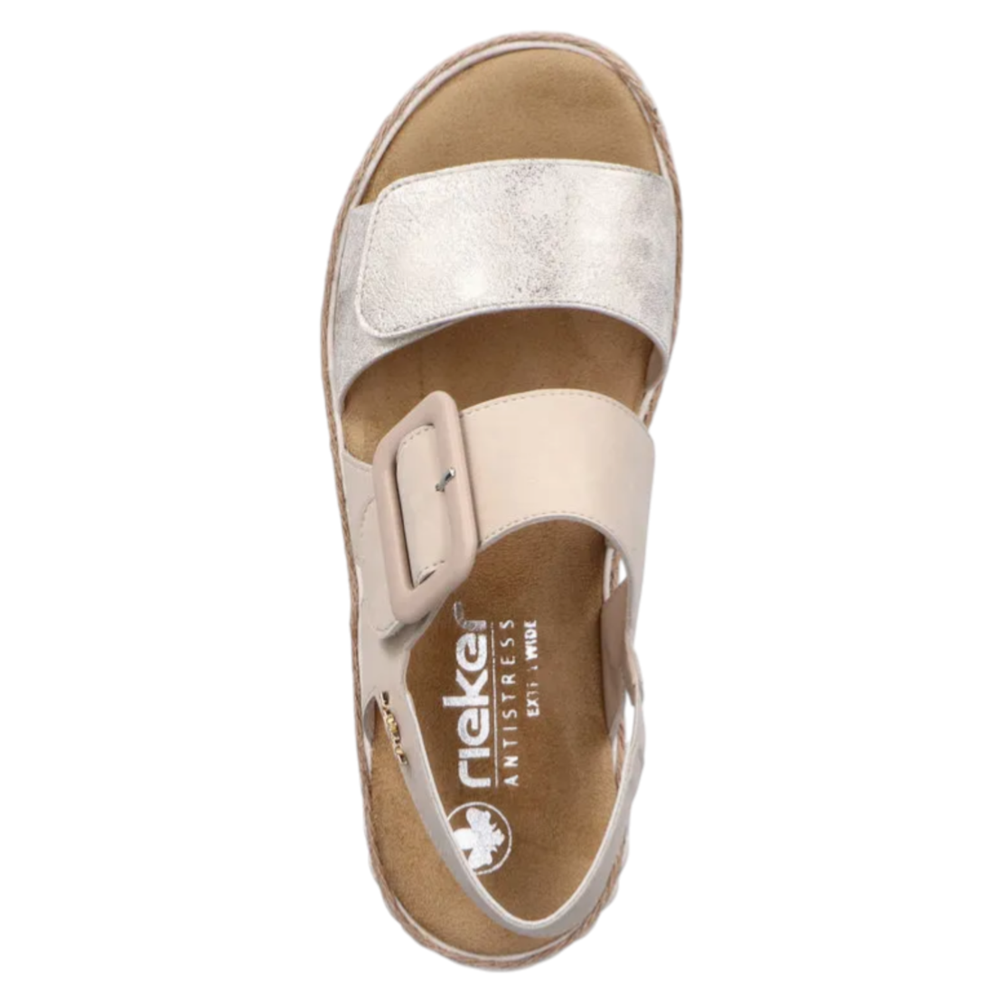 סנדלי נשים Rieker דגם 69260-60 – אלגנטיות קלה עם נוחות לכל היום