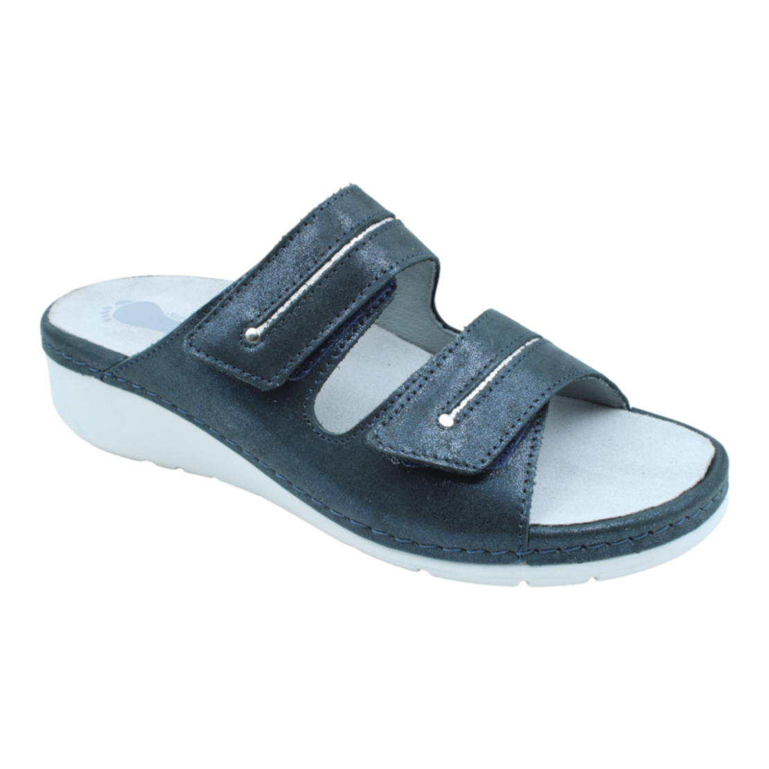 SOFTFLEX כפכף נוחות 2 סקוטשיםרפידה נשלפת כחול כהה 859698