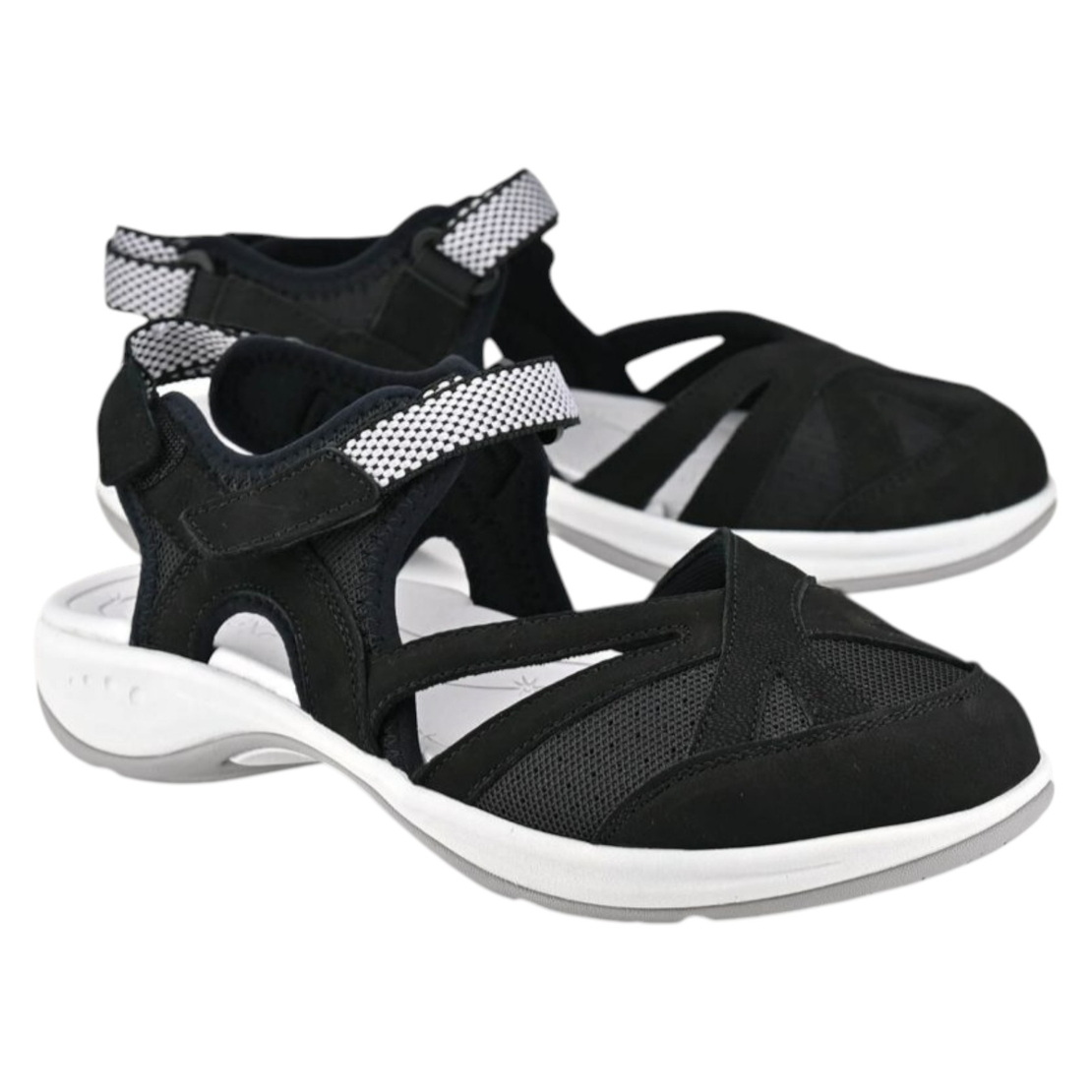 Easy Spirit בובה ספורט קלה להליכה יומיומית 96810 שחור