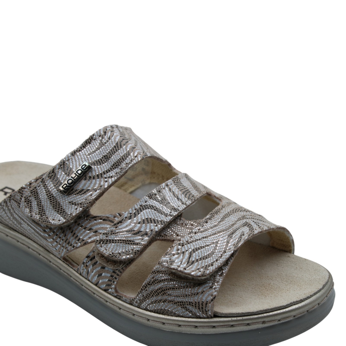 ROHDE כפכף נוחות 3 סקוטשים מדרס נשלף  5221 12 Ivoor