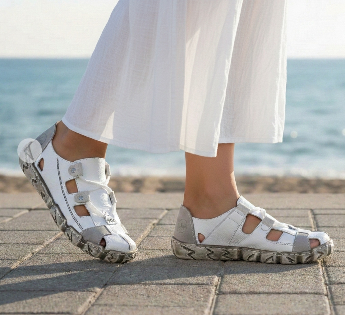 סנדל נוחות לנשים אנטומי Rieker דגם L0325-80 עד מידה 42