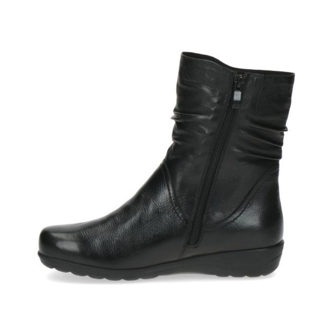 CAPRICE מגף עור נוחות בשילוב רוכסן 926406