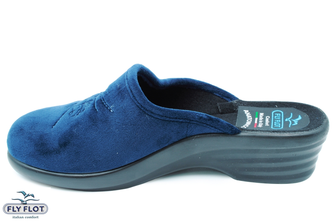 Fly Flot כפכף רוקי קטיפה כחול 109368