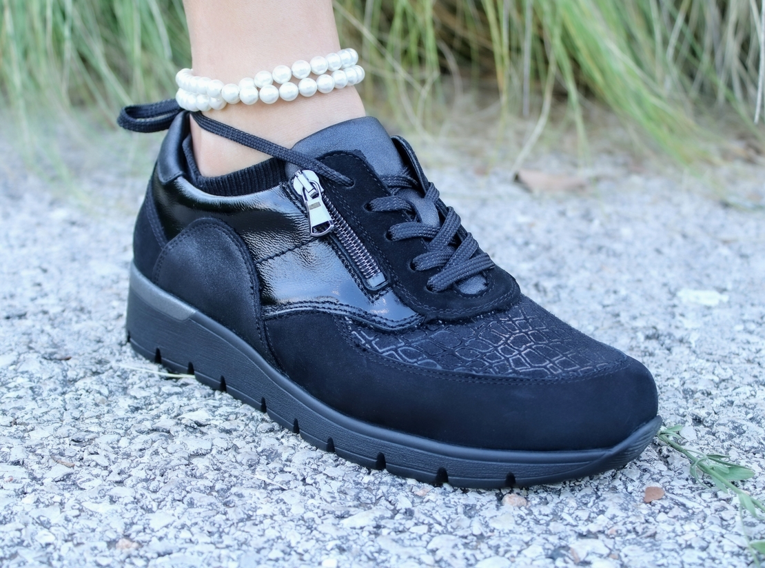 Waldläufer 626K02 - נעל הליכה לנשים לרגל רחבה