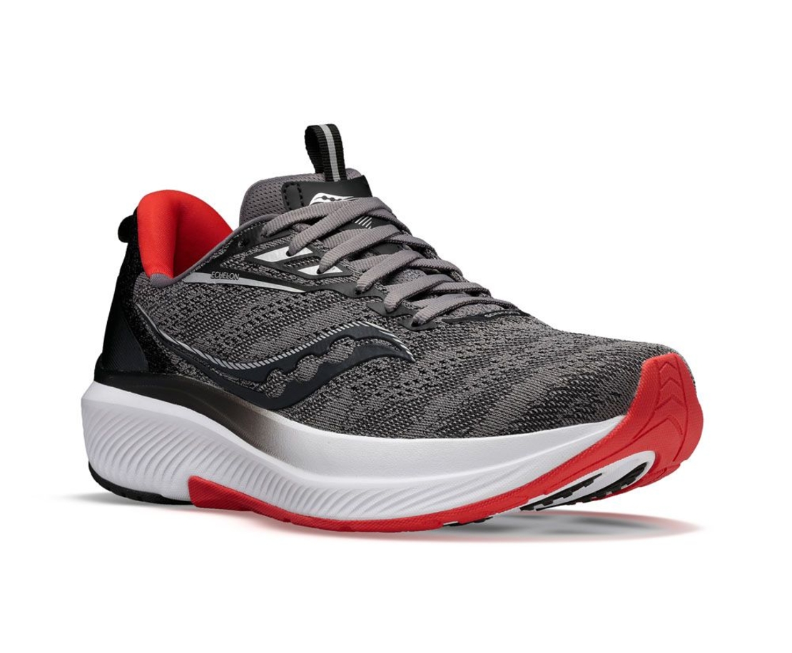 Saucony ספורט גבר ECHELON 9 WIDE חדש אפור