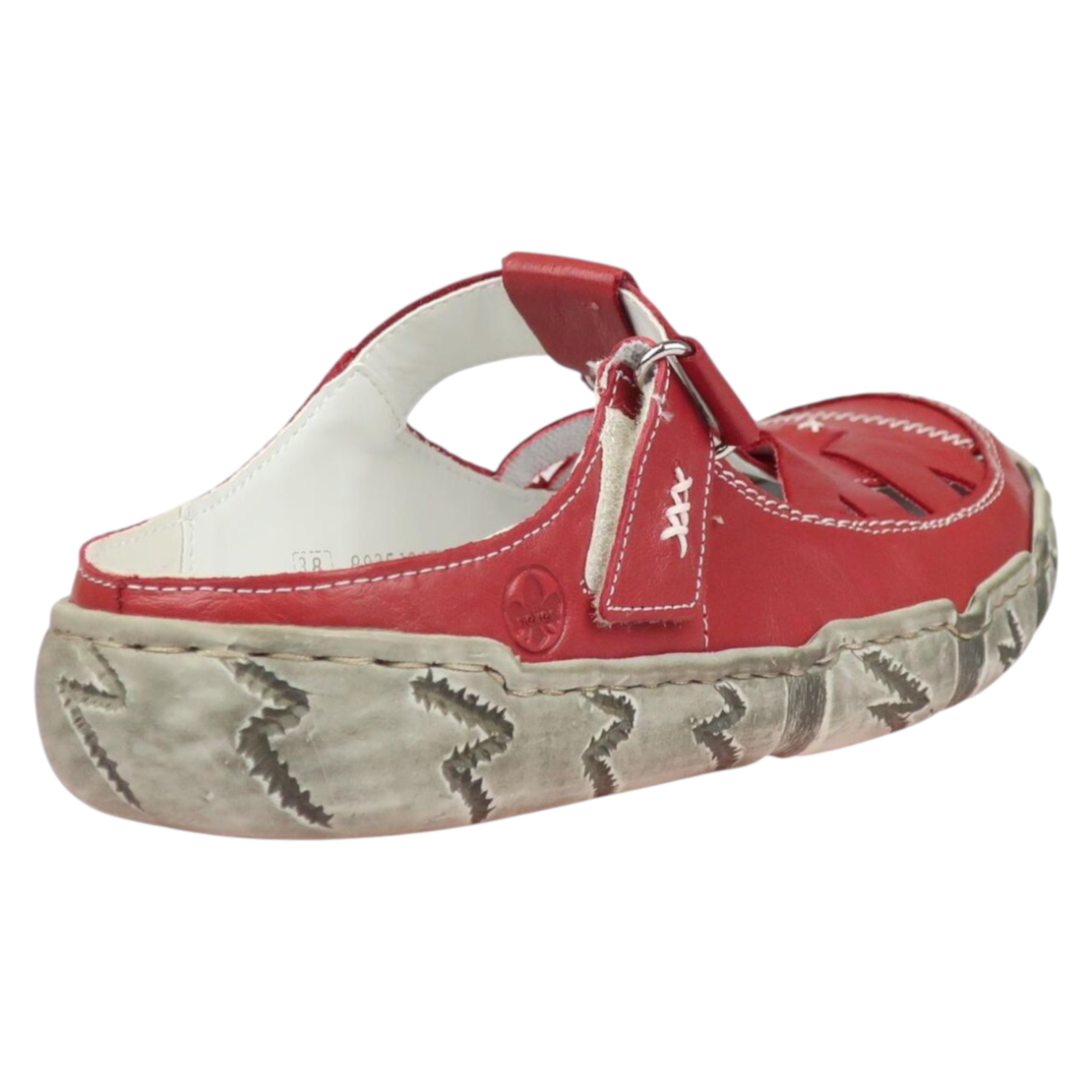 כפכף נוחות לנשים אנטומי Rieker דגם L0396-33 עד מידה 42 אדום