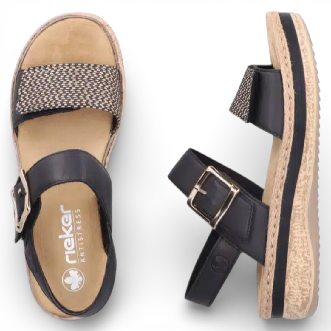 סנדל ריקר לנשים Rieker דגם 47156-91 - Copy 0